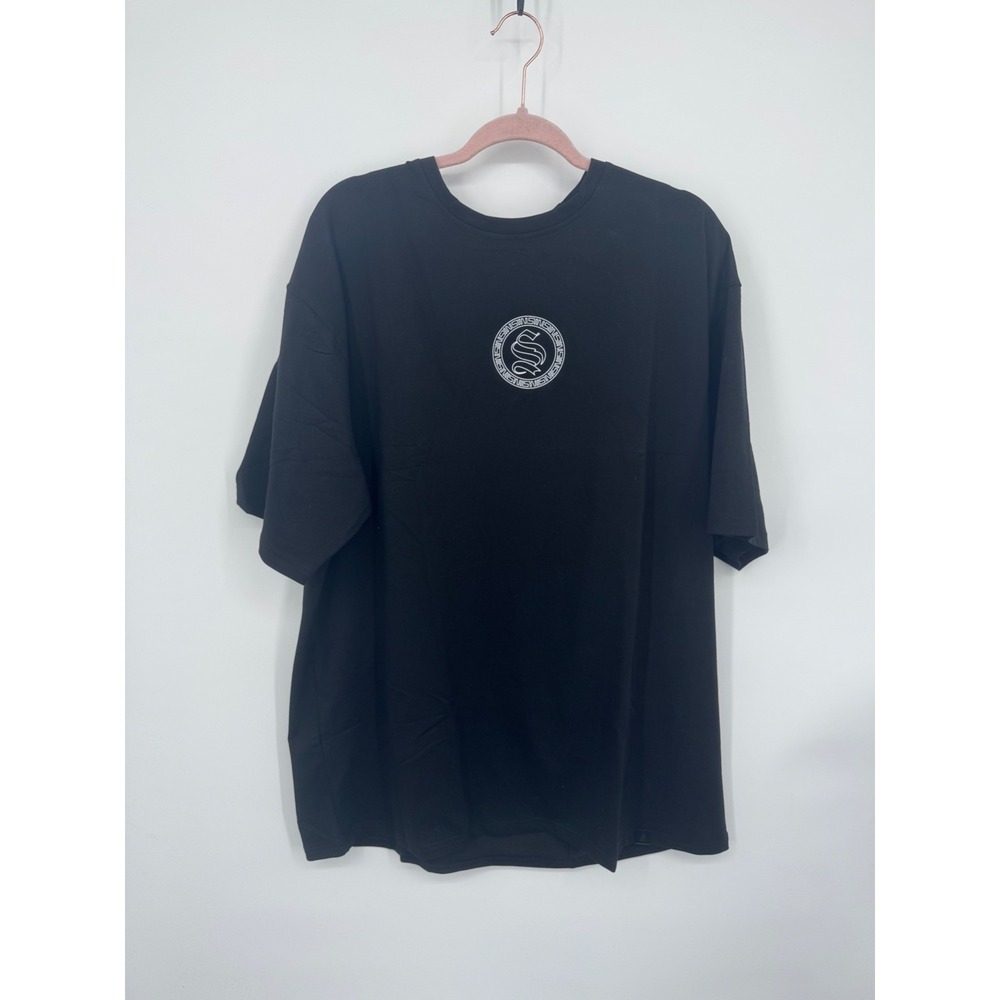 NWT Sinners Attire Icon Circle Tee Shirt Mens 2XL Black 100% Cotton Short Sleeve